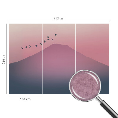 Motivtapete nach Maß Bergwesten