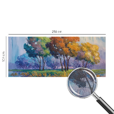 Selbstklebende Fototapete fürs Schlafzimmer Baumabstraktion