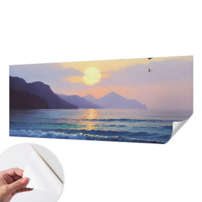 Selbstklebende Fototapete Sea West