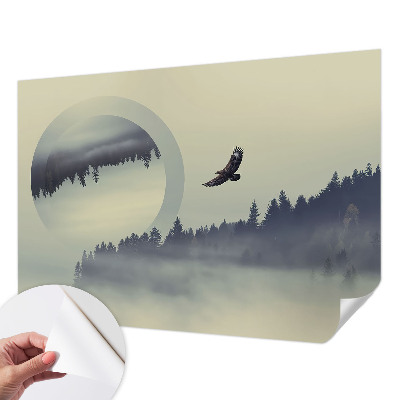 3D-Fototapete Waldlandschaft