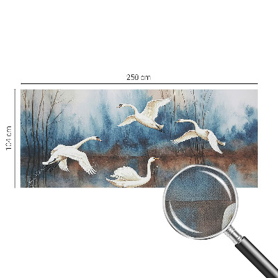 Selbstklebende Fototapete fürs Wohnzimmer Vögel im Flug