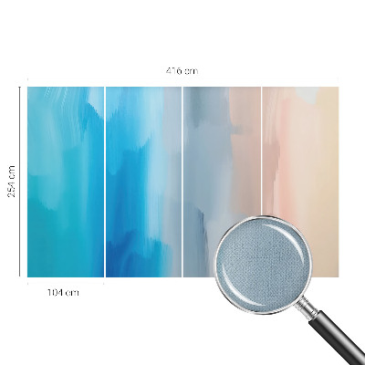 Selbstklebende Fototapete für die Wand Farbenfrohe Abstraktion