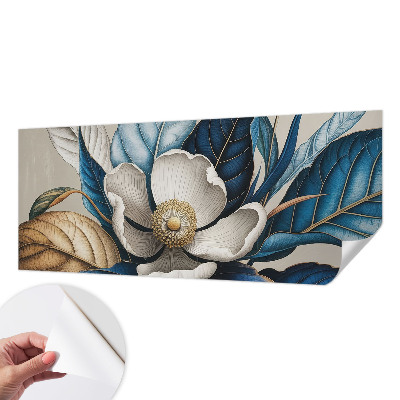 3D-Fototapete fürs Wohnzimmer Elegante Flora