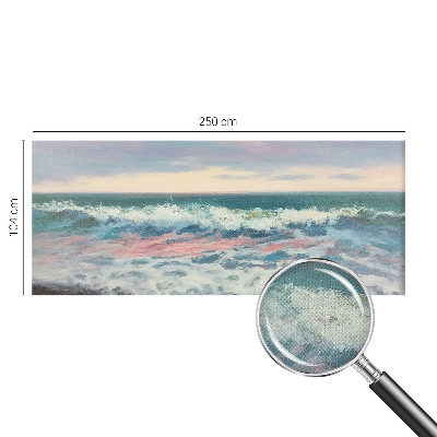 3D-Fototapete fürs Schlafzimmer Meereslandschaft