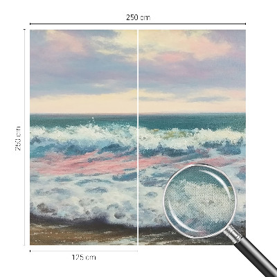 3D-Fototapete fürs Schlafzimmer Meereslandschaft