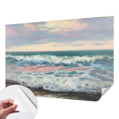 3D-Fototapete fürs Schlafzimmer Meereslandschaft