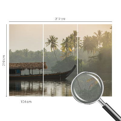 Selbstklebende Fototapete fürs Kinderzimmer Tropisches Paradies