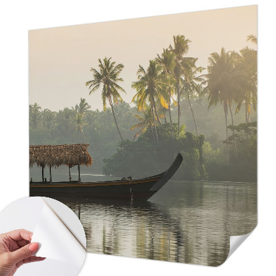 Selbstklebende Fototapete fürs Kinderzimmer Tropisches Paradies