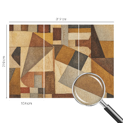 Hochwertige Bildtapete Geometrische Abstraktion