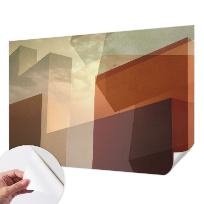 Selbstklebende Fototapete Abstrakte Formen