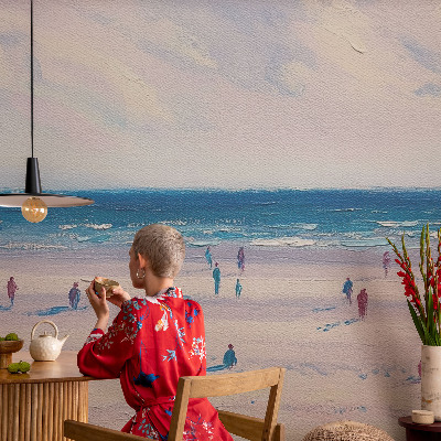 Selbstklebende Fototapete fürs Schlafzimmer Meereslandschaft