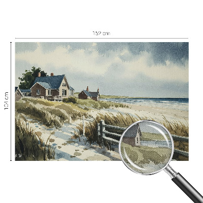 Selbstklebende Fototapete fürs Kinderzimmer Stranddünen