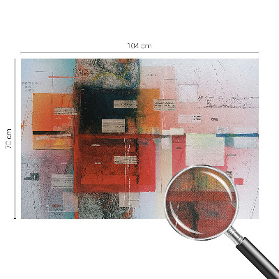 3D-Fototapete fürs Wohnzimmer Abstrakte Komposition