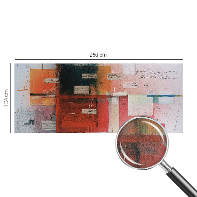 3D-Fototapete fürs Wohnzimmer Abstrakte Komposition