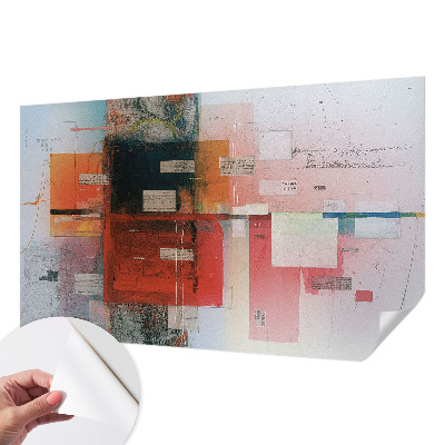 3D-Fototapete fürs Wohnzimmer Abstrakte Komposition