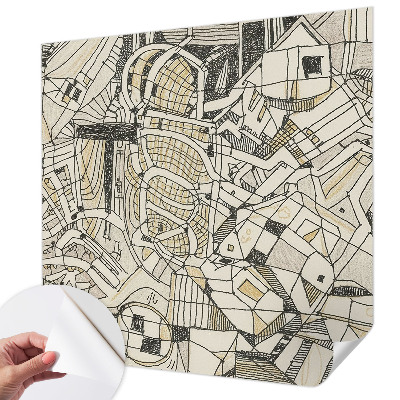 Motivtapete nach Maß Geometrische Abstraktion