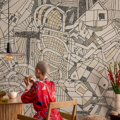 Motivtapete nach Maß Geometrische Abstraktion