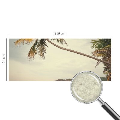 Motivtapete fürs Wohnzimmer Tropische Landschaft