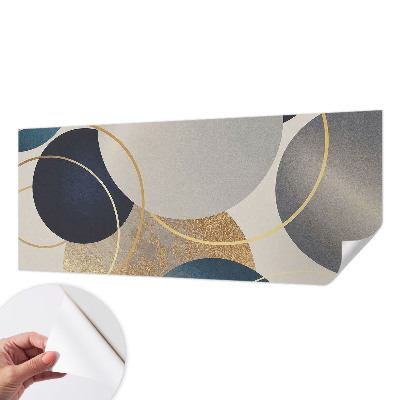 Selbstklebende Fototapete Kreative Kreise