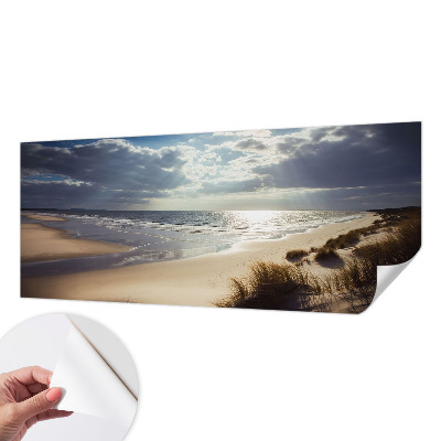 Selbstklebende Fototapete fürs Wohnzimmer Strahlendes Ufer