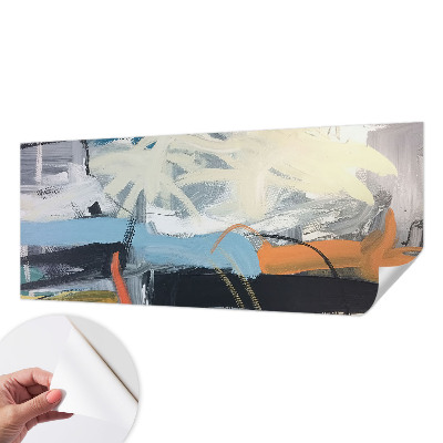 Selbstklebende Fototapete fürs Kinderzimmer Farbenfrohe Abstraktion