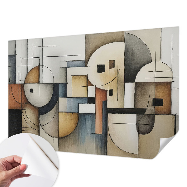 3D-Fototapete Geometrische Harmonie