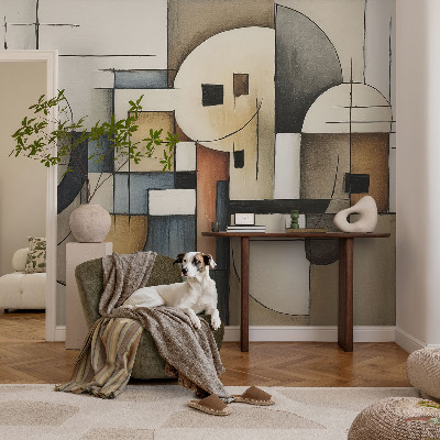 3D-Fototapete Geometrische Harmonie