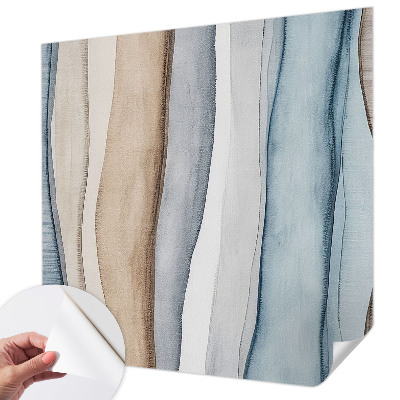 3D-Fototapete fürs Wohnzimmer Abstrakte Streifen