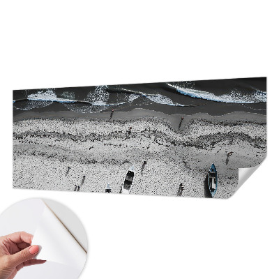 3D-Fototapete fürs Wohnzimmer Strandruhe