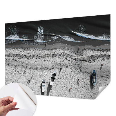 3D-Fototapete fürs Wohnzimmer Strandruhe
