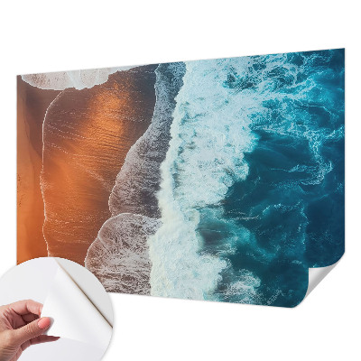 3D-Fototapete fürs Schlafzimmer Marine Symbiose