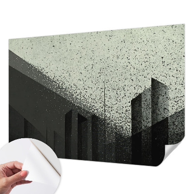 Moderne Fototapete nach Maß Stadtgeometrie