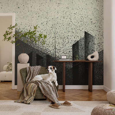 Moderne Fototapete nach Maß Stadtgeometrie