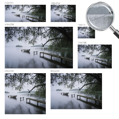 Hochwertige Bildtapete Ein ruhiger See