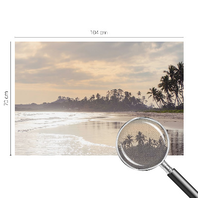 Motivtapete fürs Wohnzimmer Strandmorgen