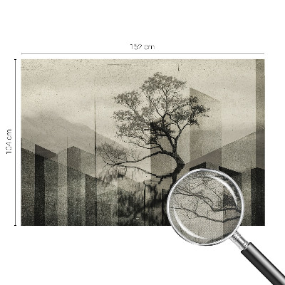 Selbstklebende Fototapete für die Wand Unverfälschte Eleganz