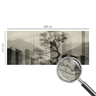 Selbstklebende Fototapete für die Wand Unverfälschte Eleganz