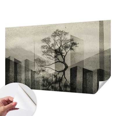 Selbstklebende Fototapete für die Wand Unverfälschte Eleganz