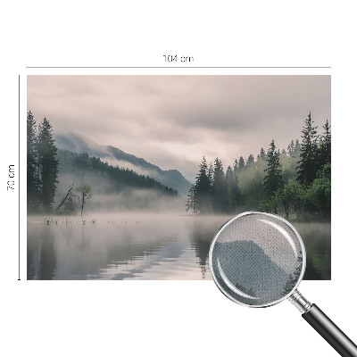 Selbstklebende Fototapete Atmosphärischer See