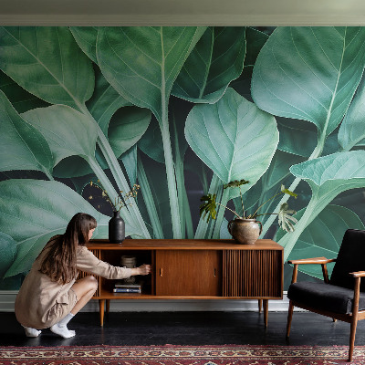 3D-Fototapete fürs Wohnzimmer Grüne Natur