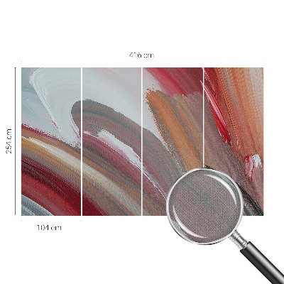 Moderne Fototapete nach Maß Malerischer Ausdruck