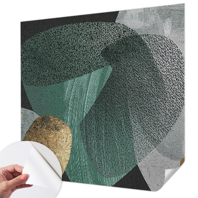 Motivtapete fürs Wohnzimmer Abstrakte Geometrie