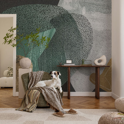 Motivtapete fürs Wohnzimmer Abstrakte Geometrie