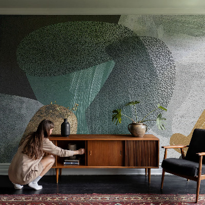 Motivtapete fürs Wohnzimmer Abstrakte Geometrie