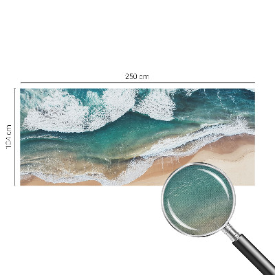 Selbstklebende Fototapete Meereswellen