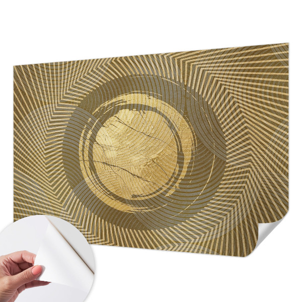 Selbstklebende Fototapete für die Wand Strahlende Linien