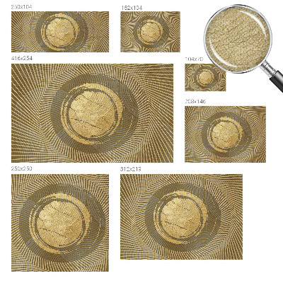 Selbstklebende Fototapete für die Wand Strahlende Linien