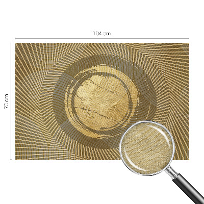 Selbstklebende Fototapete für die Wand Strahlende Linien