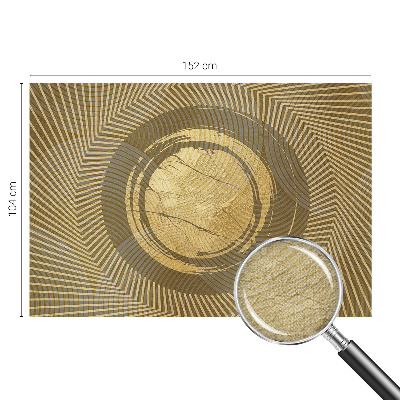 Selbstklebende Fototapete für die Wand Strahlende Linien