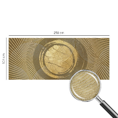 Selbstklebende Fototapete für die Wand Strahlende Linien